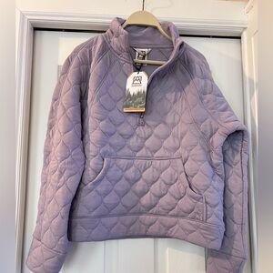 Avalanche Lavender Quilted Pullover